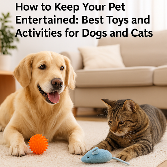 How to Keep Your Pet Entertained: Best Toys and Activities for Dogs and Cats