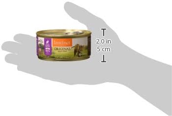 Instinct Original Grain Free Real Rabbit Recipe Natural Wet Canned Cat Food by Nature's Variety, 5.5 oz. Cans (Case of 12)