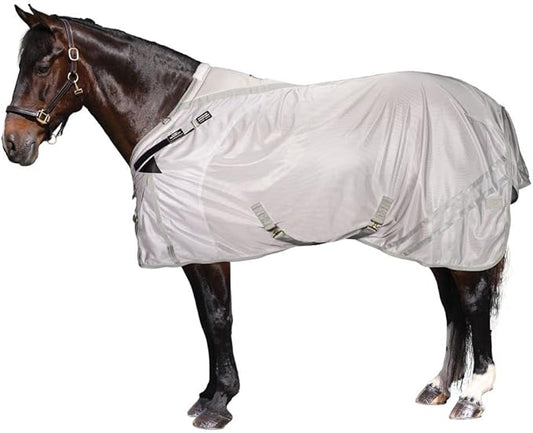 Dura-Tech RipGuard Adjusta-Fit Horse Fly Sheets | Self-Repairing Durability | Enhanced UV & Insect Protection | Ideal for All Horse Breeds