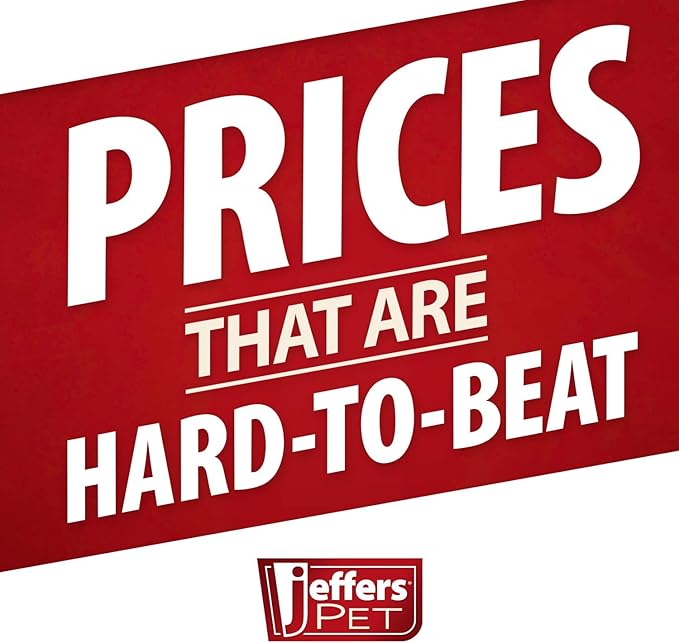 Jeffers Non-Slip Slicker Brush for Pets – Medium Size, Soft Pins, Red & Black – Detangling Grooming Tool for Dogs & Cats with Short, Long, Thick & Curly Coats – Comfortable Grip Pet Comb