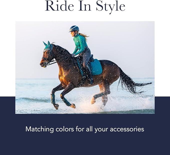 LeMieux Suede Dressage Square - English Saddle Pads for Horses - Equestrian Riding Equipment and Accessories