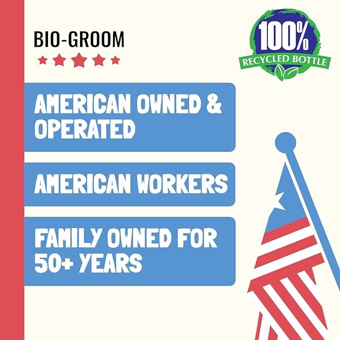 Bio-Groom Groom'n Fresh Dog Shampoo – Odor Eliminating, Dog Bathing Supplies, Puppy Wash, Cat & Dog Grooming Supplies, Cruelty-Free, Made in USA, Dog Products – 1 Gallon