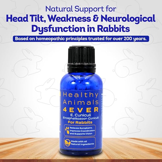 HA4E - Rabbit E. Cuniculi Infection Treatment - Natural, Homeopathic Support for Prevention & Immunity Boost - 300 Tablets