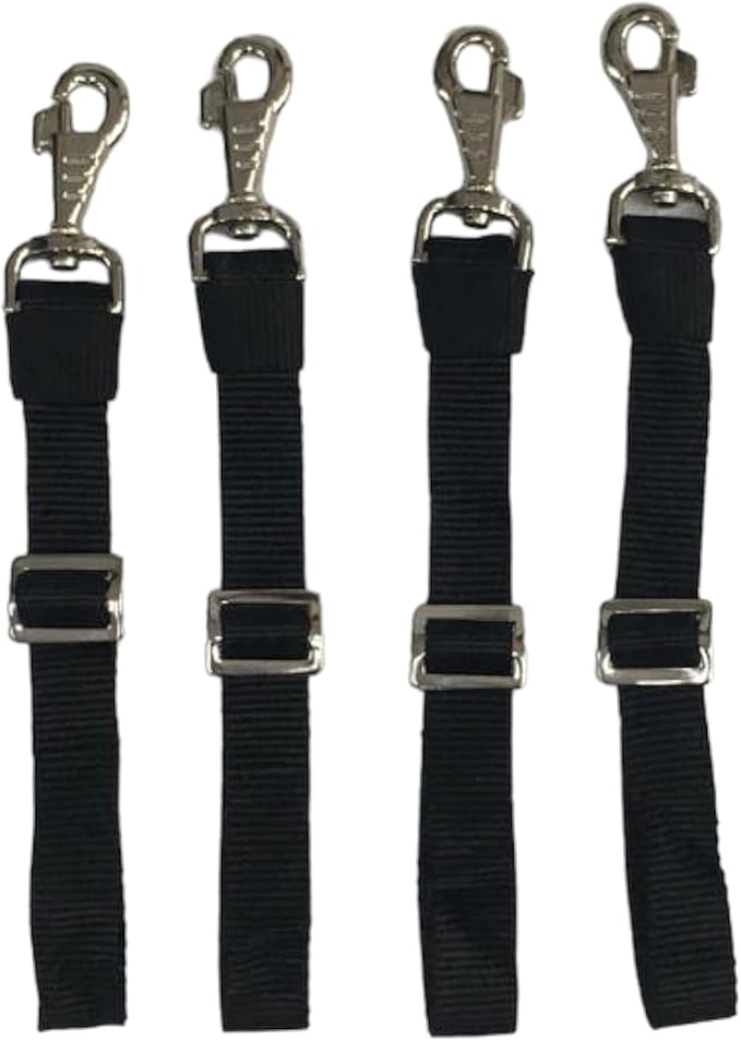 Majestic Ally 1200D 29"x19" Horse Stall Guard with Replaceable and Adjustable Length Straps and Replaceable Hardware (Purple Black)