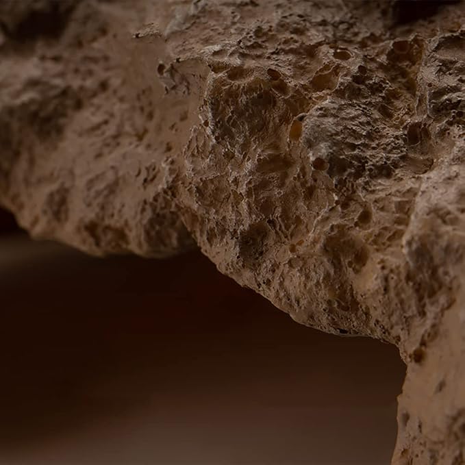 Reptile Simulation Rock Cave Hideouts Terrarium Habitat Décor Bearded Dragon Hideout for Turtles Lizards Snakes Crab (Medium)