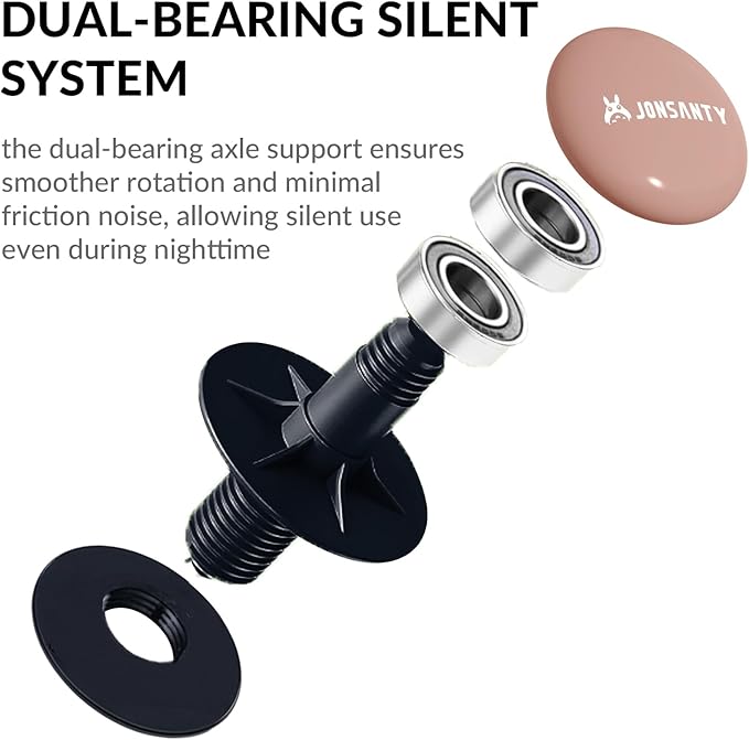 9.5" Silent Hamster Wheel, Non-Slip Track, Exercise, Release Stress, Relieve Anxiety, Adjustable Height Stand, for Syrian Dwarf Hamster, Gerbil, Mice, Other Small Medium Sized Pets, Green