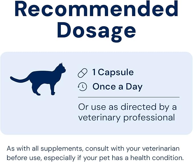 Cat Probiotics - GMP Prebiotics and Probiotics - Reduces Diarrhea Flareups for Cats - KittyBiome