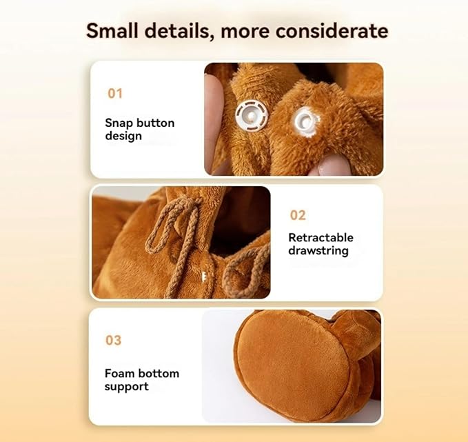 Cat Puppy Plush Outing Backpack Cute Bear Bee Design Anti-Escape Bag for Kitten Cat Small Dog Gift Choice