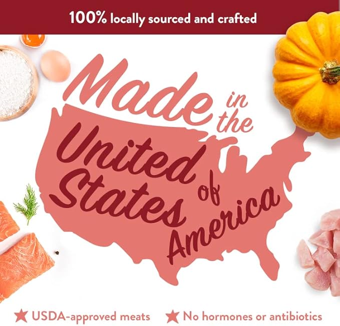 Portland Pet Food Company Human-Grade Mixed Variety Pack Wet Cat Food Pouch Luke's Chicken N' Pumpkin - Moist, Soft Cat Food Mixer, Topper, and Rotational Meal - 12 Pack