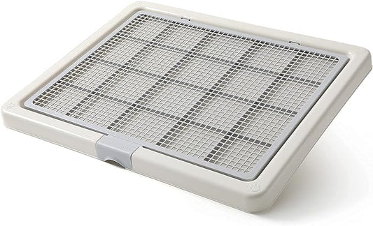 Smart Paws Large 76X62CM Pet Training Tray,Pet Training Pads Holder,Pet Toilet (Grey)