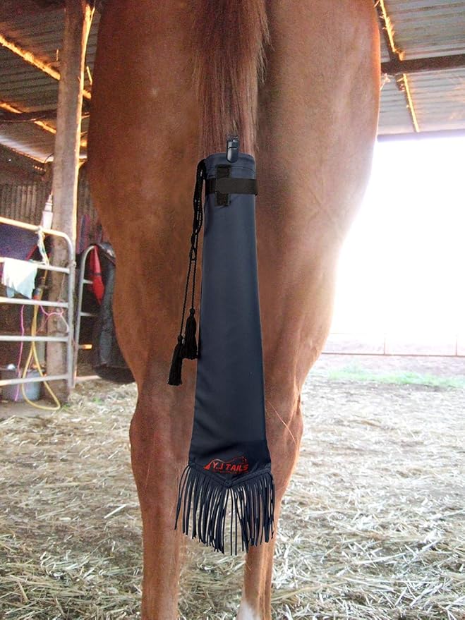 Horse Tail Bag, Navy Blue