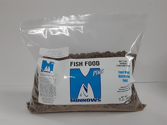 Minnow Fish Food Pellets (3 Pound)