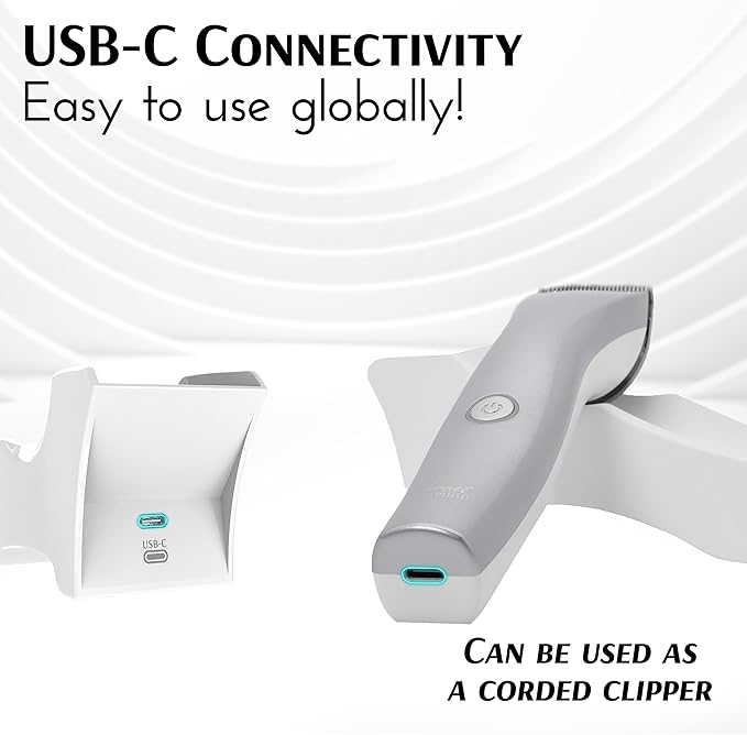 Hornet Mini Trimmer - Compact and Portable Pet Trimming Dog Clippers for Grooming - Low Noise, Rechargeable Cordless Pet Hair Grooming Clippers