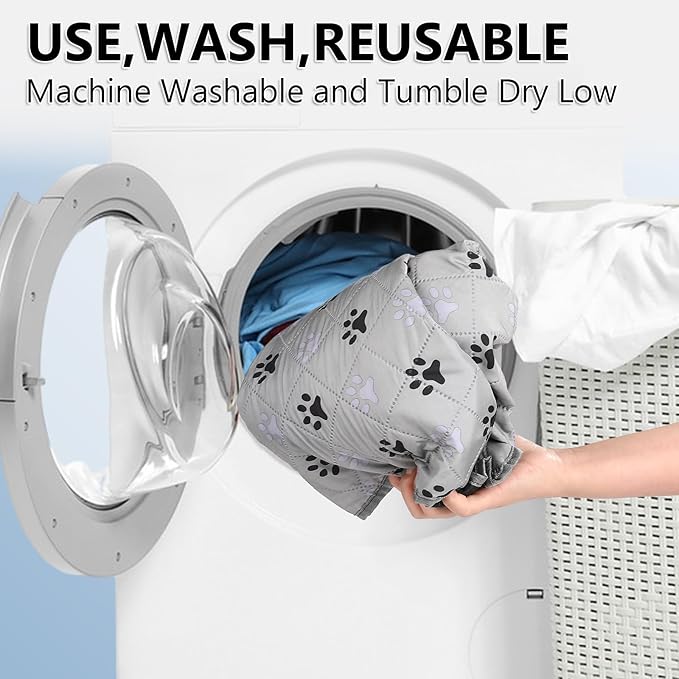 1 Pack Extra Large 72"X72" Washable Pee Pads for Dogs Super Absorbent Dog Training Pads Non-Slip Waterproof Pet Training Pads Mats Whelping Pads for Dogs Cats Puppy