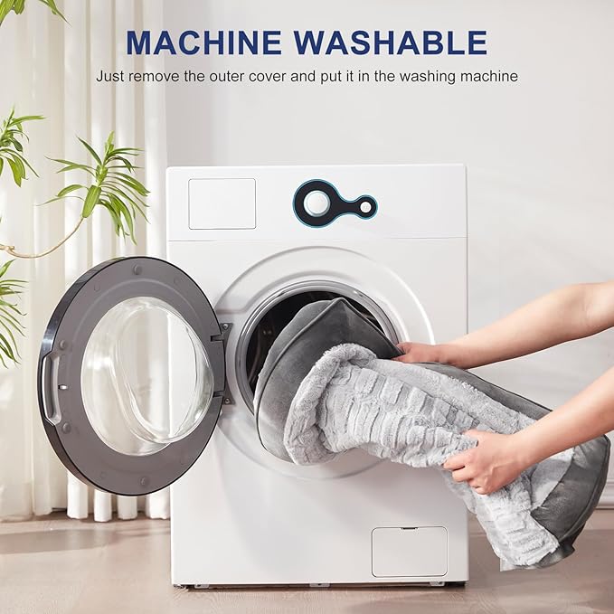 FURTIME Orthopedic Dog Bed for Extra Large Dogs - XL Waterproof Dog Sofa Bed, Ultra Comfy Supportive Foam Pet Bed with Removable Washable Cover, Jumbo Dog Bed with Nonskid Bottom