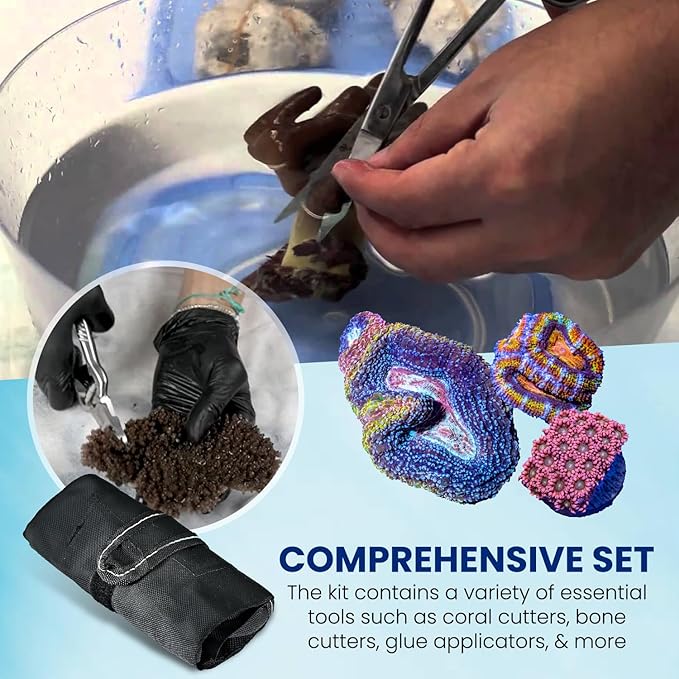 Premium Coral Fragging Kit - Complete Coral Propagation and Fragging Set