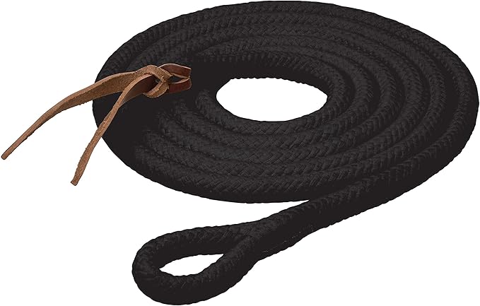 Weaver Equine Performance Lead Rope, Long Horse Lead Rope with Quick Halter Attachment, Soft Comfort Grip, Barn Horse Tack for Daily Use & Showing