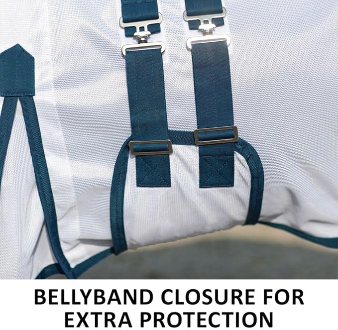 Schneiders Soft Interlock Mesh II Horse Fly Sheets | Superior UV & Insect Protection | Versatile Euro Fit Option | Reflective Safety Design