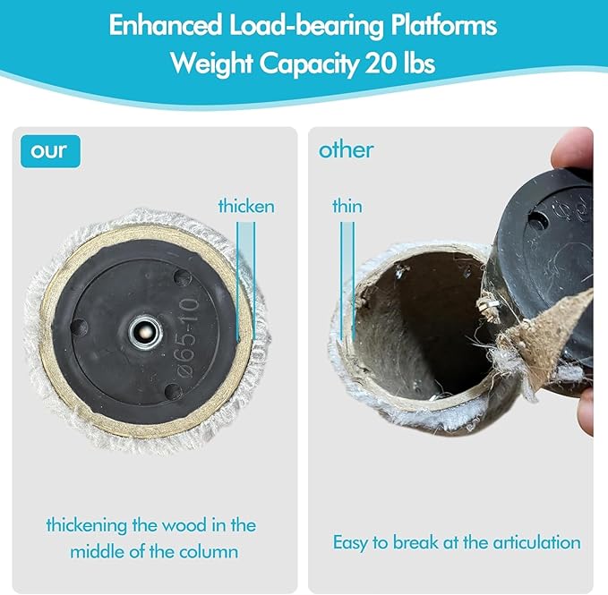 Cat Tree 5-Tier Floor to Ceiling, 89-109 Inch Adjustable Height Cat Tower with Cozy Hammock, Cat Climbing Tree for Indoor Cats, Gery