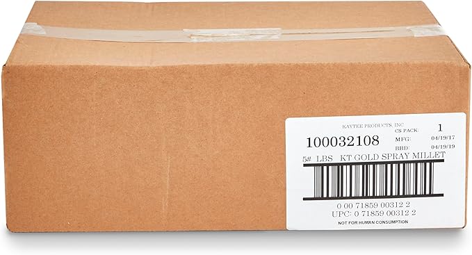 Kaytee Spray Millet Treat for Pet Birds, 5 Pound