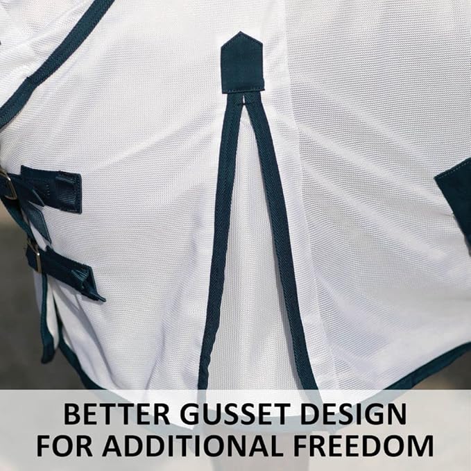 Schneiders Soft Interlock Mesh II Horse Fly Sheets | Superior UV & Insect Protection | Versatile Euro Fit Option | Reflective Safety Design