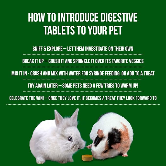 Digestive Support, Papaya by Sherwood Pet Health (100 Tablets - 60 Grams). Contains Natural Motility Herbs That Regulate The Digestive Tract, Improve The Gut microbiome and Stimulate The Appetite.