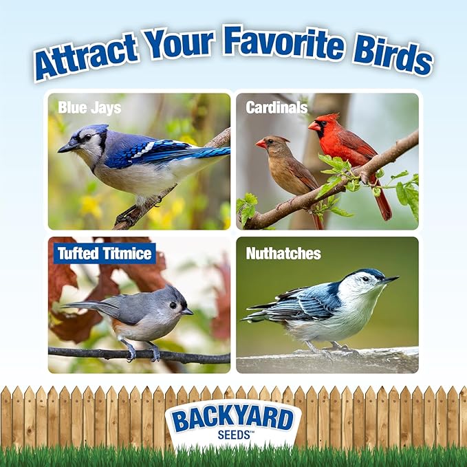 Sunflower Coarse Kernels Hearts No Waste No Mess Bird Seed (50 Pounds)