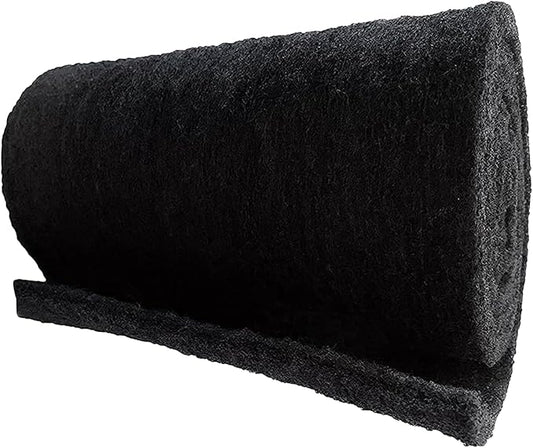 CFS – Pack of 1, Cut to Fit Carbon Infused Filter Pad Media for Clean & Clear Fish Tank and Ponds – Fresh & Filtered Water for Aquariums – Charcoal Filter Pads – Black – 10.5" x 72"