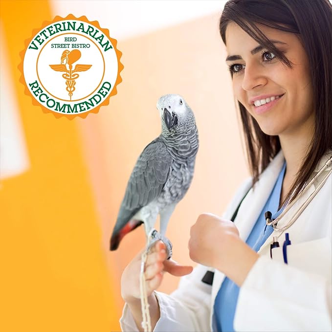 Parrot Parakeet Cockatiel Food - Bird Food - Cooks in 3-15 min with Natural & Organic Grains - Legumes - Non-GMO Fruits, Vegetables, & Health Orientated Spices (4.00 Pound (Pack of 1), CinnaSpice)