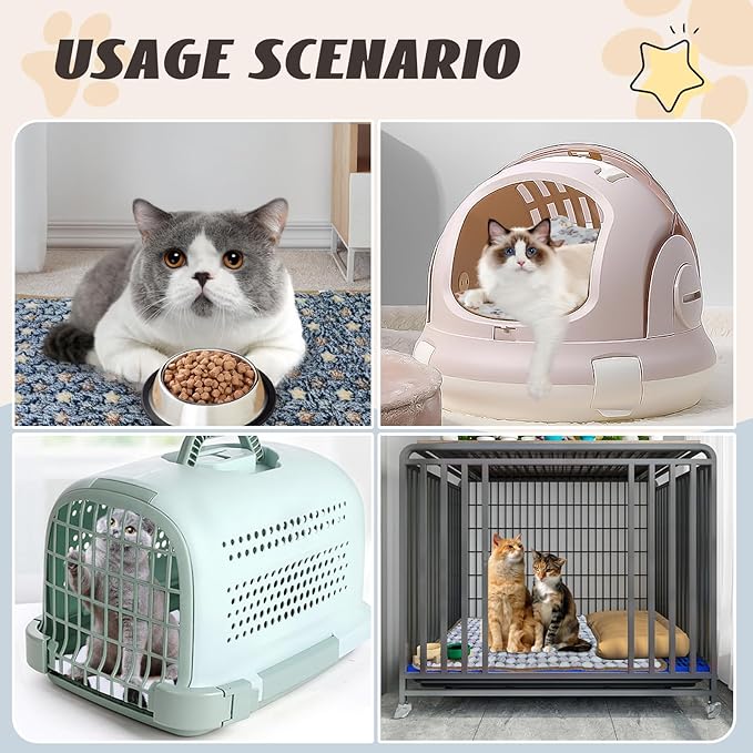 6 Pcs Absorbent Guinea Pig Blankets Washable Small Animal Fleece Bedding Cage Liners Reusable Pet Pee Pad Sleep Mat Pad Cover for Hamster Ferret Rabbit Chinchilla Hedgehog (16"x24")