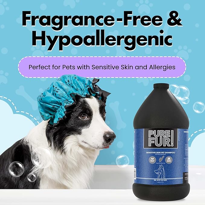 Pure Fur! Sensitive Skin Pet Shampoo, 1 Gallon