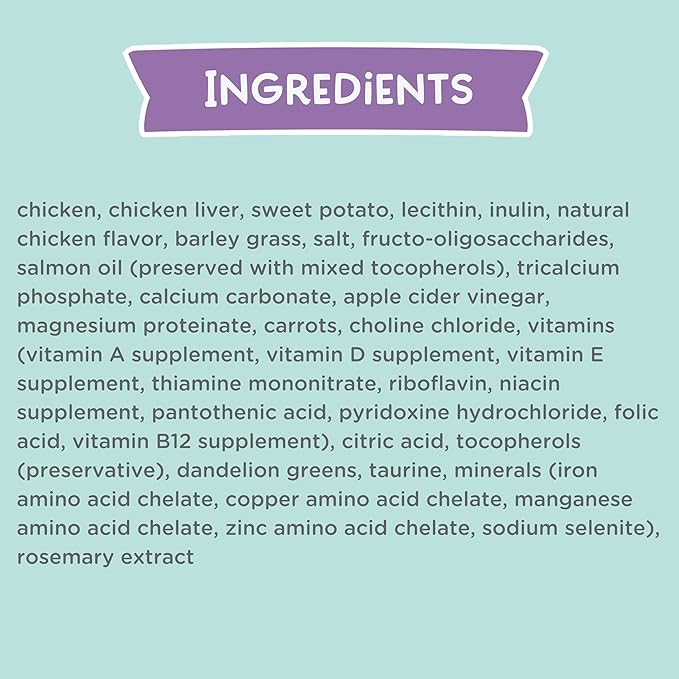 LOVE, NALA - Chicken Air Dried Cat Food - Award Winning - Made in USA - Complete & Balanced Cat Food for All Life Stages- 1 Bag - 1 lb.