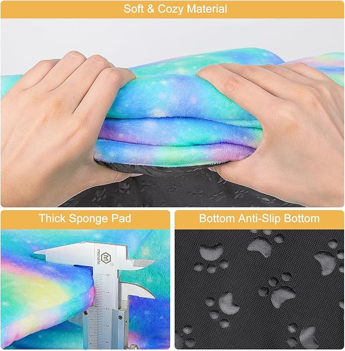 Unicorn Catcher Guinea Pig Hideout Large Guinea Pig Bed Cozy Guinea Pig House Warm Guinea Pig Tunnel Washable Guinea Pig Accessories for Small Pet Hamster/Chinchilla/Bunny