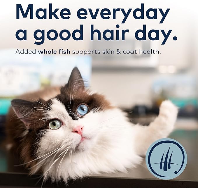 ZIWI Peak Steam & Dried Cat Food – Wild South Pacific Fish - High Protein, Skin & Coat Health, Low Carb, for All Life Stages (28.8oz)