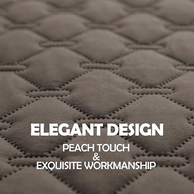 gogobunny 100% Double Sided Waterproof Dog Blanket Soft Pet Bed Cover Reversible Protect Furniture Couch Sofa Car for Puppy Cat Kids (Dark Walnut/Light Walnut, 40x50 Inch (Pack of 1))