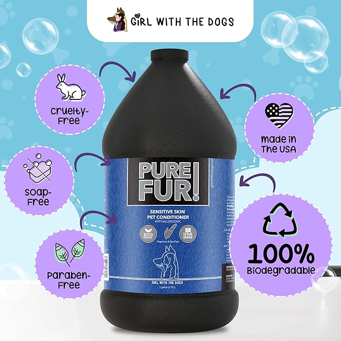 Pure Fur! Sensitive Skin Pet Conditioner, 1 Gallon