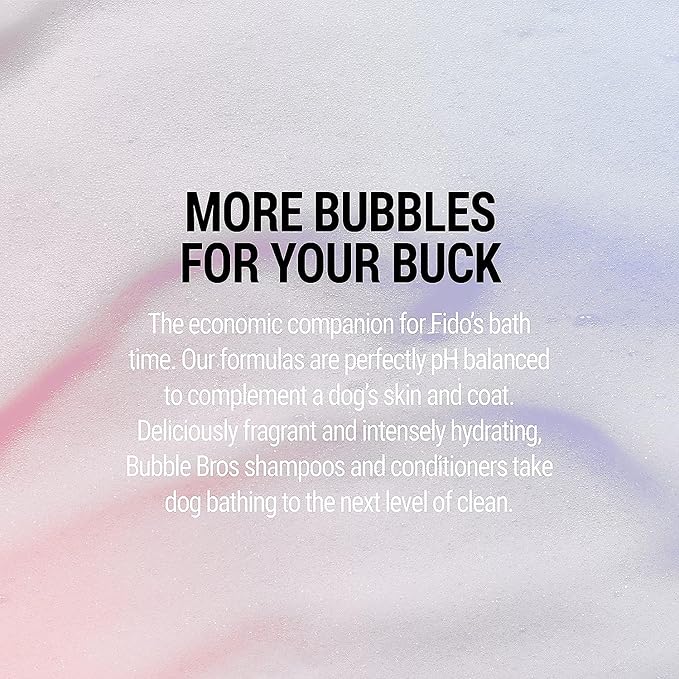 Deodorizing Dog Shampoo, Gallon - Naturally Derived, Eliminates Pet Odor, Breaks Through Dirt and Build up, Leaves Dogs Smelling Fresh, USA Made