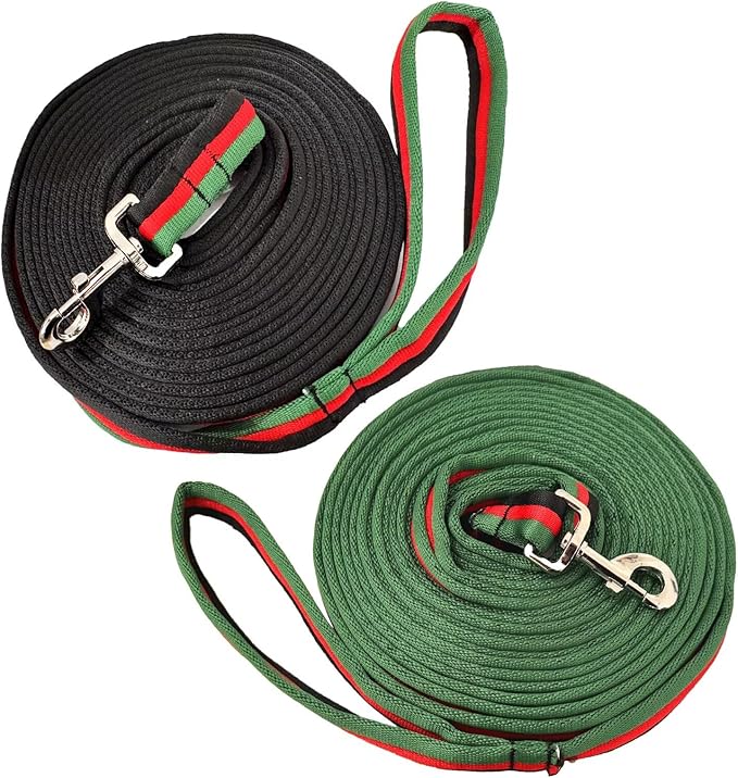 Lunge Line for Horse, Premium Equine Lunge Line with Swivel Bolt Snap for Accurate Equestrian Training, Competition, and Daily Use, 26 ft (8 Meters)