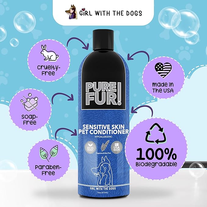 Pure Fur! Sensitive Skin Pet Conditioner, 16 oz