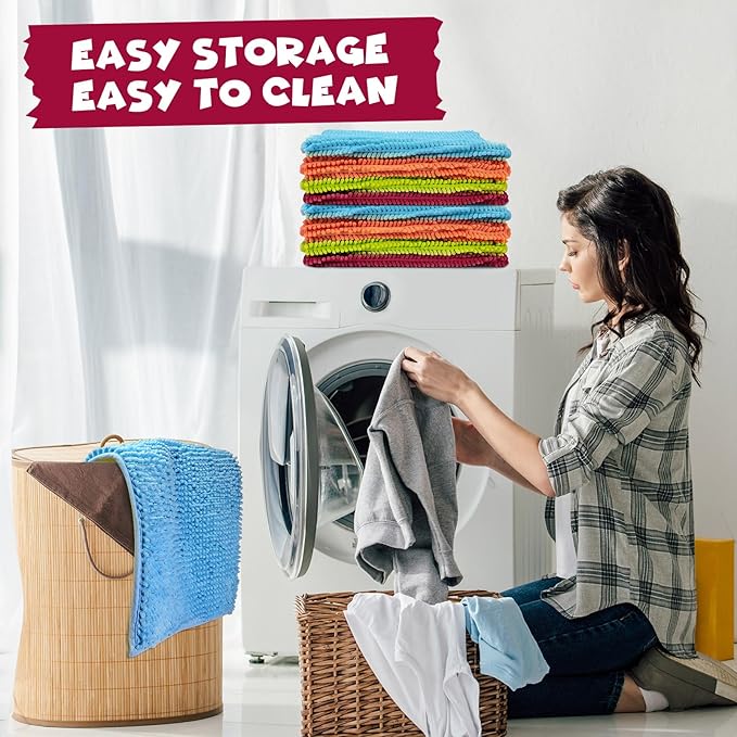 Barydat 8 Pcs Guinea Pig Cage Liner for Guinea Pig Cage Bedding Reusable Rabbit Mat Pad Washable Training Pad Animal Sleeping Bedding Mat(24x16'',Champagne, Lake Blue, Dark Purple, Grass Green)