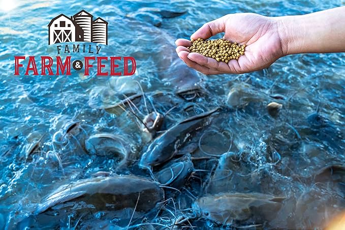 | Premium Floating Fish Food | Pond and Lake | Pellets | 2 Pounds