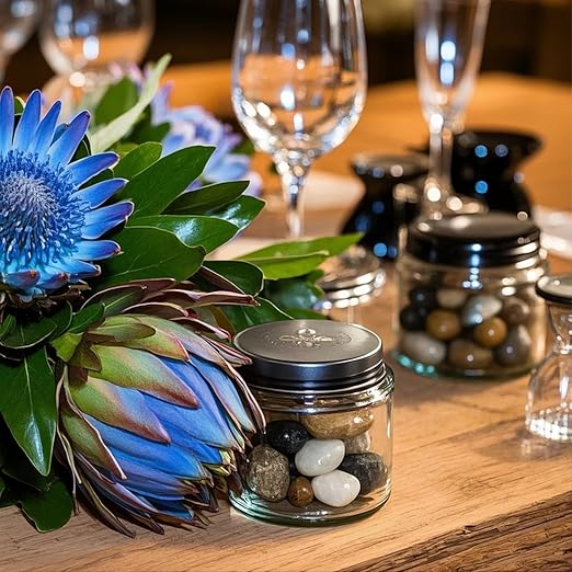 Large Pebbles for Indoor Plants, 10lbs Colorful Pebbles 2-3 Inch Decorative River Rocks for Planters, High Polished Stones for Vase Filler Fish Tank Landscaping Garden