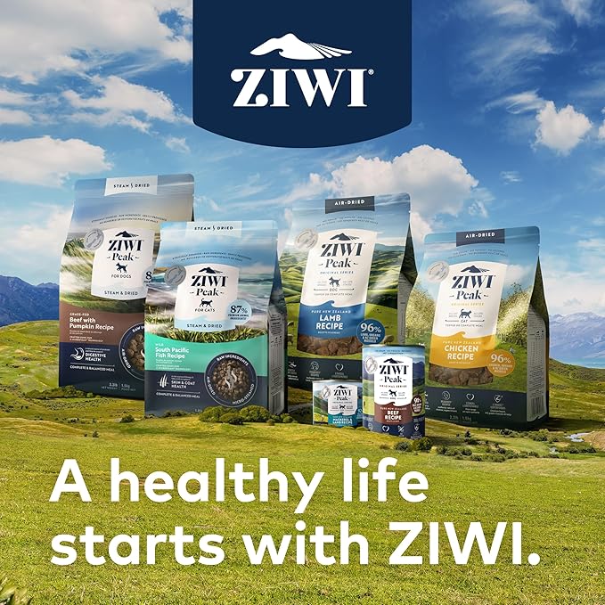 ZIWI Peak Air-Dried Cat Food – Lamb - All Natural, High Protein, Grain Free, Limited Ingredient w/ Superfoods (35.2oz)