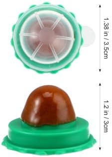 BESPORTBLE 10Pcs Catnip Balls Cat Catnip Ball Natural Licking Edible Wall Stick on Cat Licker Toy Pet Lollipop