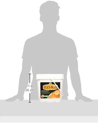 Absorbine Flex+Max Horse Joint Supplement Pellets, Highly Palatable, Comprehensive Equine Formula with Glucosamine, MSM, Chondroitin & Flaxseed, 10lb Tub / 60 Day Supply