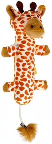 TTcat Catnip Silvervine Matatabi Pillow for Cats & Kittens,Cat Kicker Toy,Crinkle Sound Toy,Large Size Cat Pillow Soothing Plush(Giraffe).