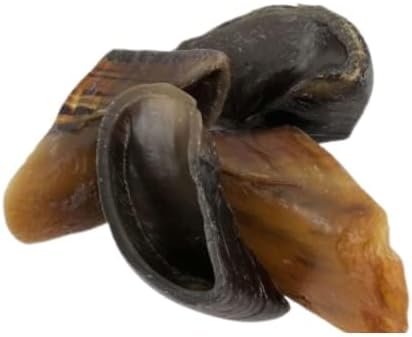 Full-Size Cow Hooves for Dogs | All-Natural Long Lasting Dog Chews | Made from Grass Fed Cattle | Tasty Treat for Oral Hygiene | Fantastic Alternative for Rawhide and Bully Sticks (100 Count)