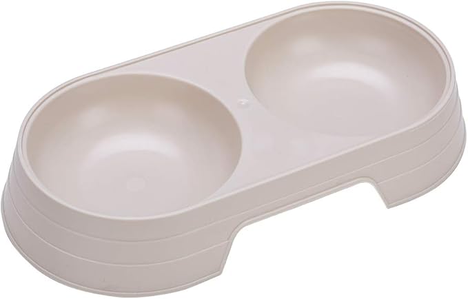 Kitty Litter Box Starter Kit - Small Cat Litter Pan Without Lid, Litter Mat, Scoop and Bowl for Kitten Within 3 Months (PinkScoop Set)