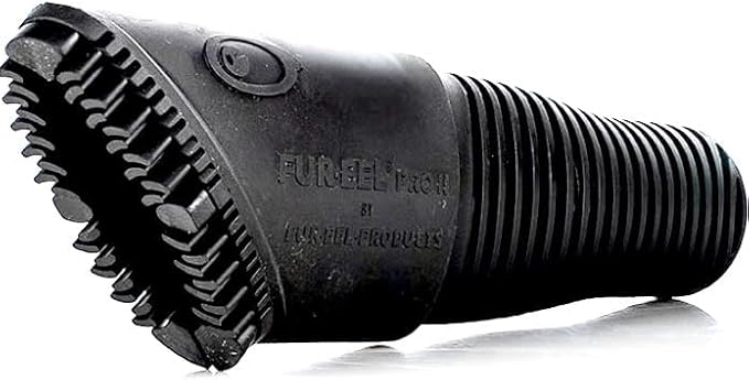 Buff Brite Fur-EEL FANG Refill PRO II Cat & Dog Hair Remover | Pet Fur Remover Vacuum Attachment | Perfect Sand/Lint/Pet Hair Remover for Car, Stairs, & Couches | Works with Almost All Vacuum Brands