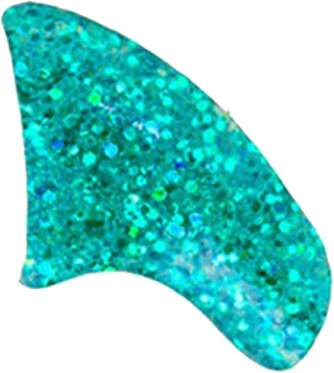 40 Pack Soft Nail Caps for Cat Claws Seafoam Glitter Medium